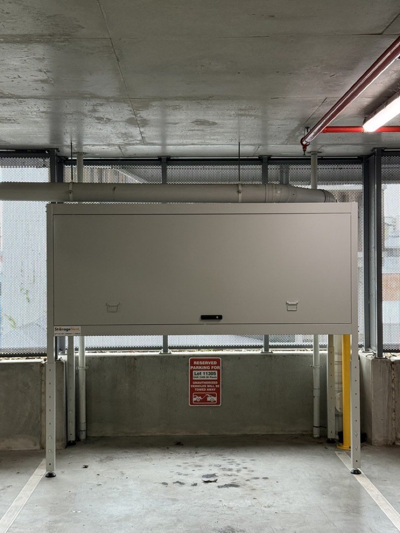 Kookaburra storage unit in use