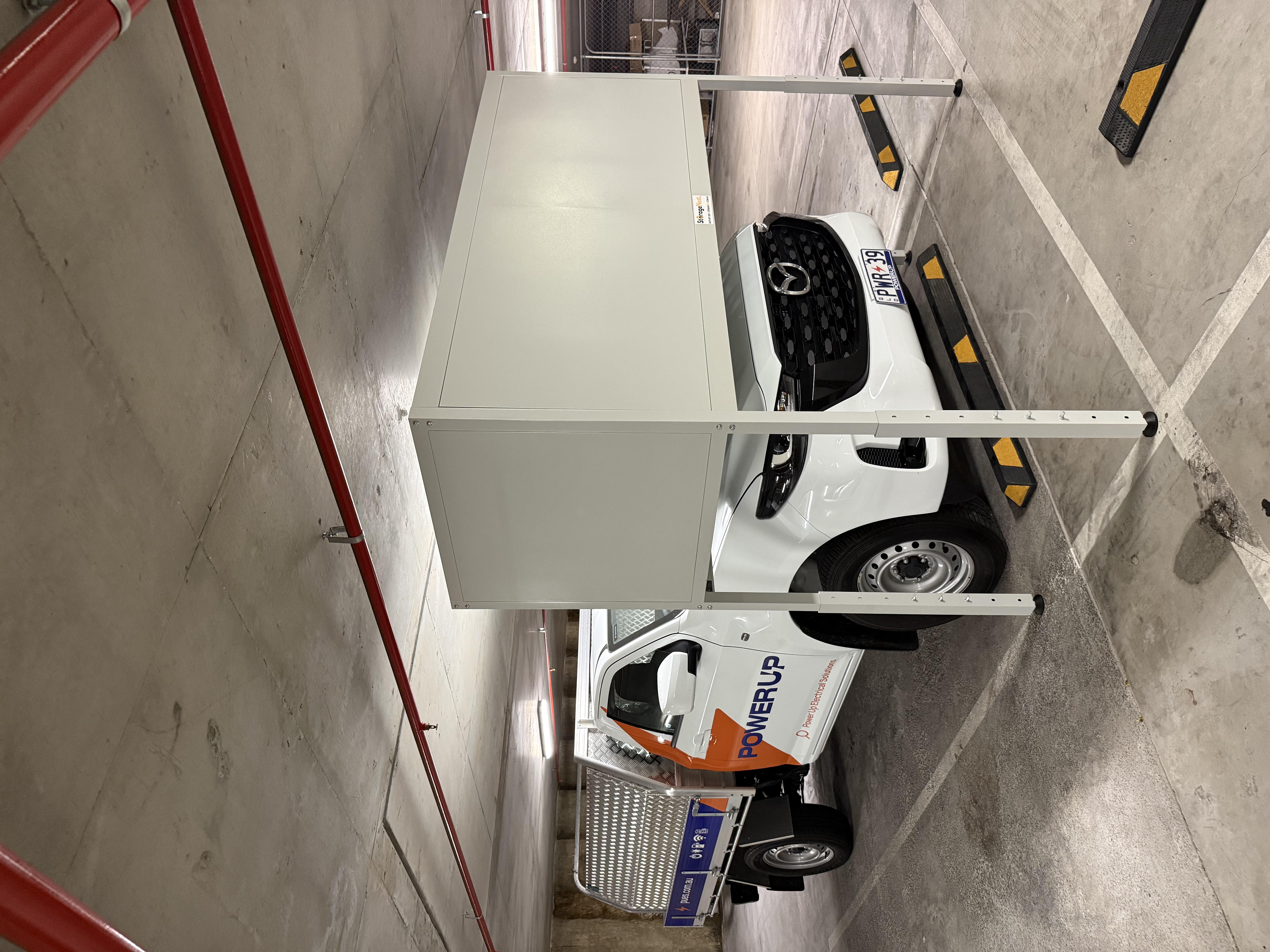 The Kookaburra — parked under